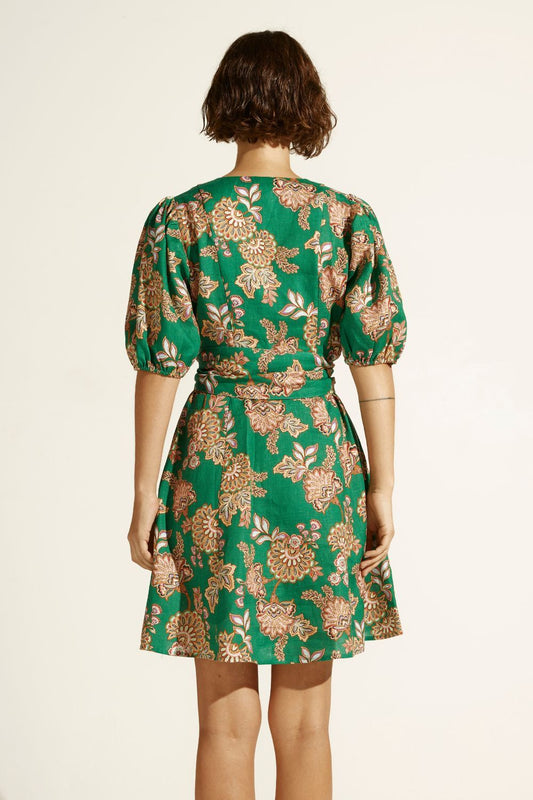 Quota Dress - Kgari Palm Green