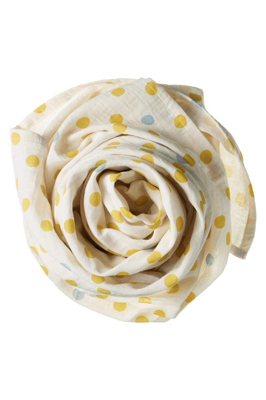 Muslin Wrap - Summer Polkadot