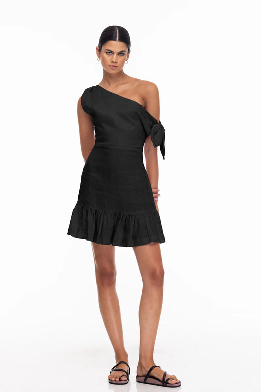 Dahlia Mini Dress - Black