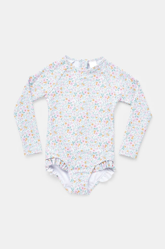 Goldie Rash Suit - Ditsy Meadow