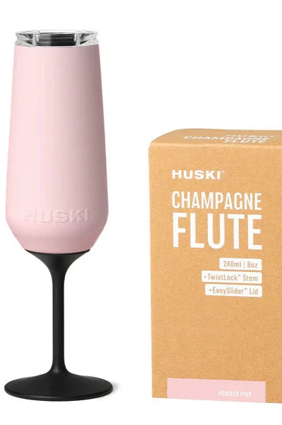 Huski Champagne Flute - Powder Pink