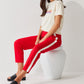 Bobbie Pant - Red/White