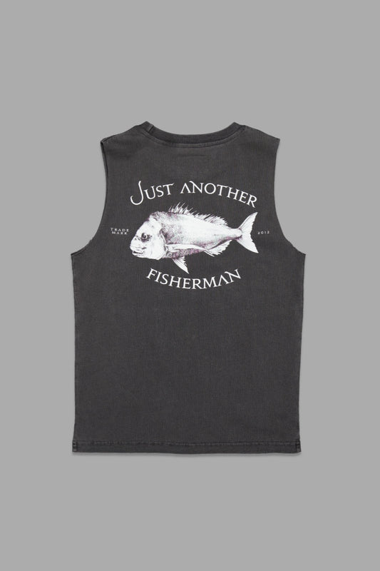 Mini Snapper Logo Tank - Aged Black