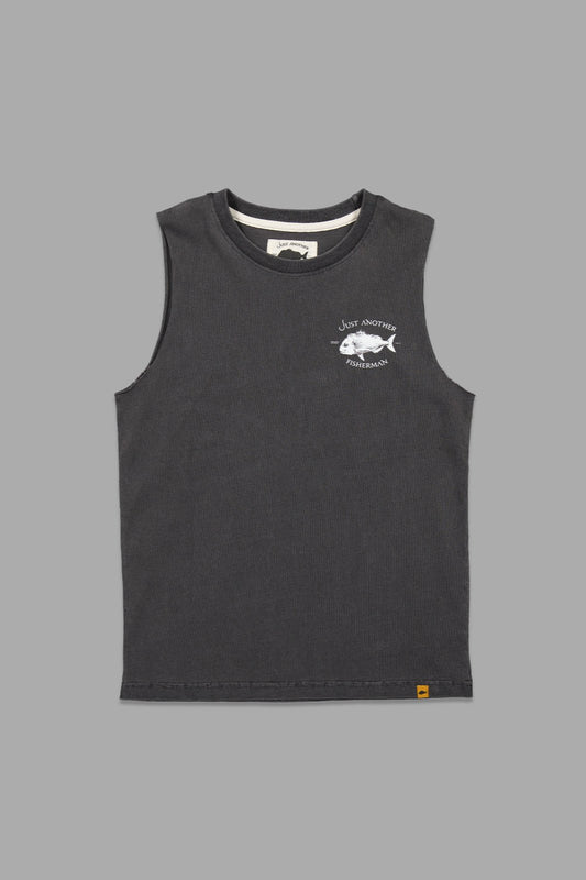 Mini Snapper Logo Tank - Aged Black