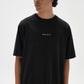 Mens Organic Established Tee - True Black/White