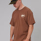 Snapper Sea Tee - Brown