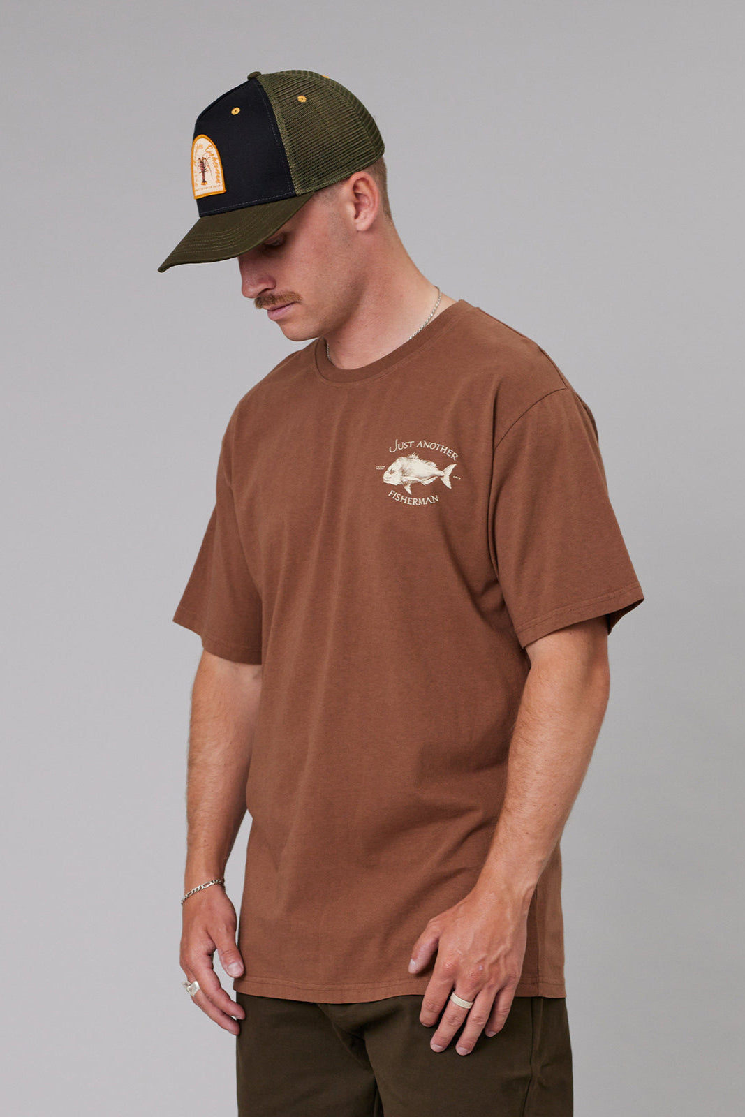 Snapper Sea Tee - Brown