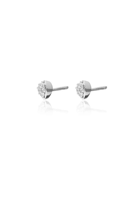 Petal Studs - Silver