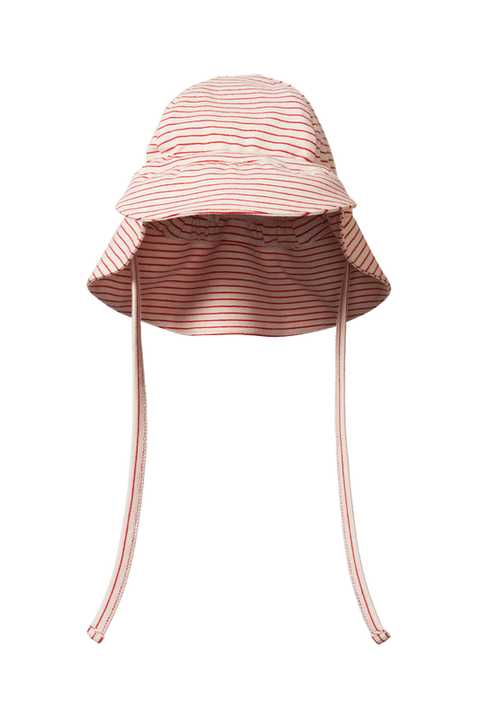 Dash Sunhat - Red Pinstripe