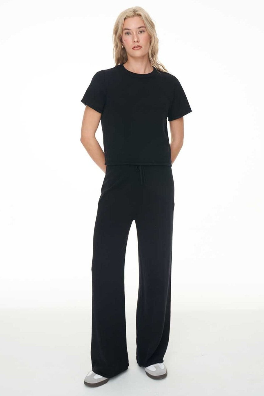 Cruise Knit Pant - Black