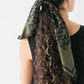 Hey Daisy Silk Scarf - Olive