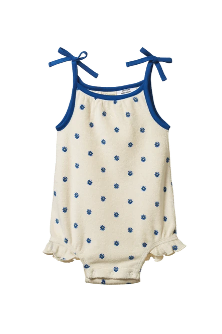 Sylvie Suit - Daisy Daze Blue Print