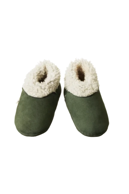 Lambskin Booties - Thyme