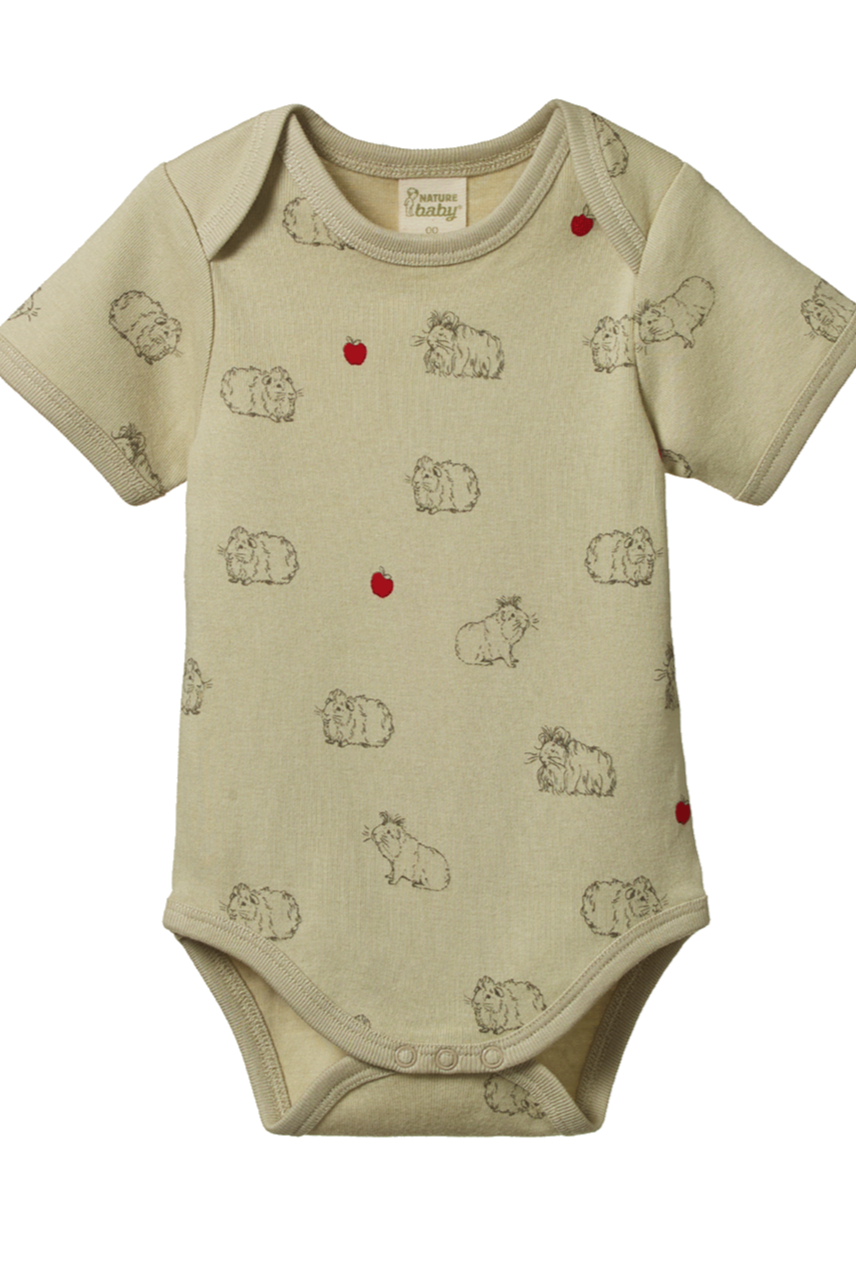 Short Sleeve Bodysuit - Guinea Pig Gala