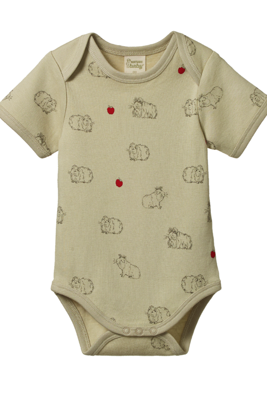 Short Sleeve Bodysuit - Guinea Pig Gala