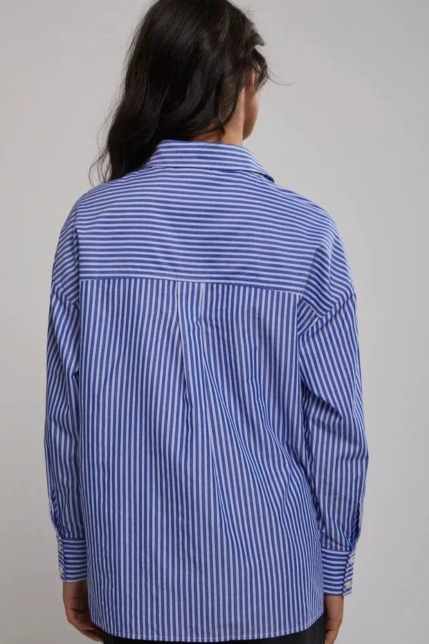 Petra Shirt - Blue Stripe