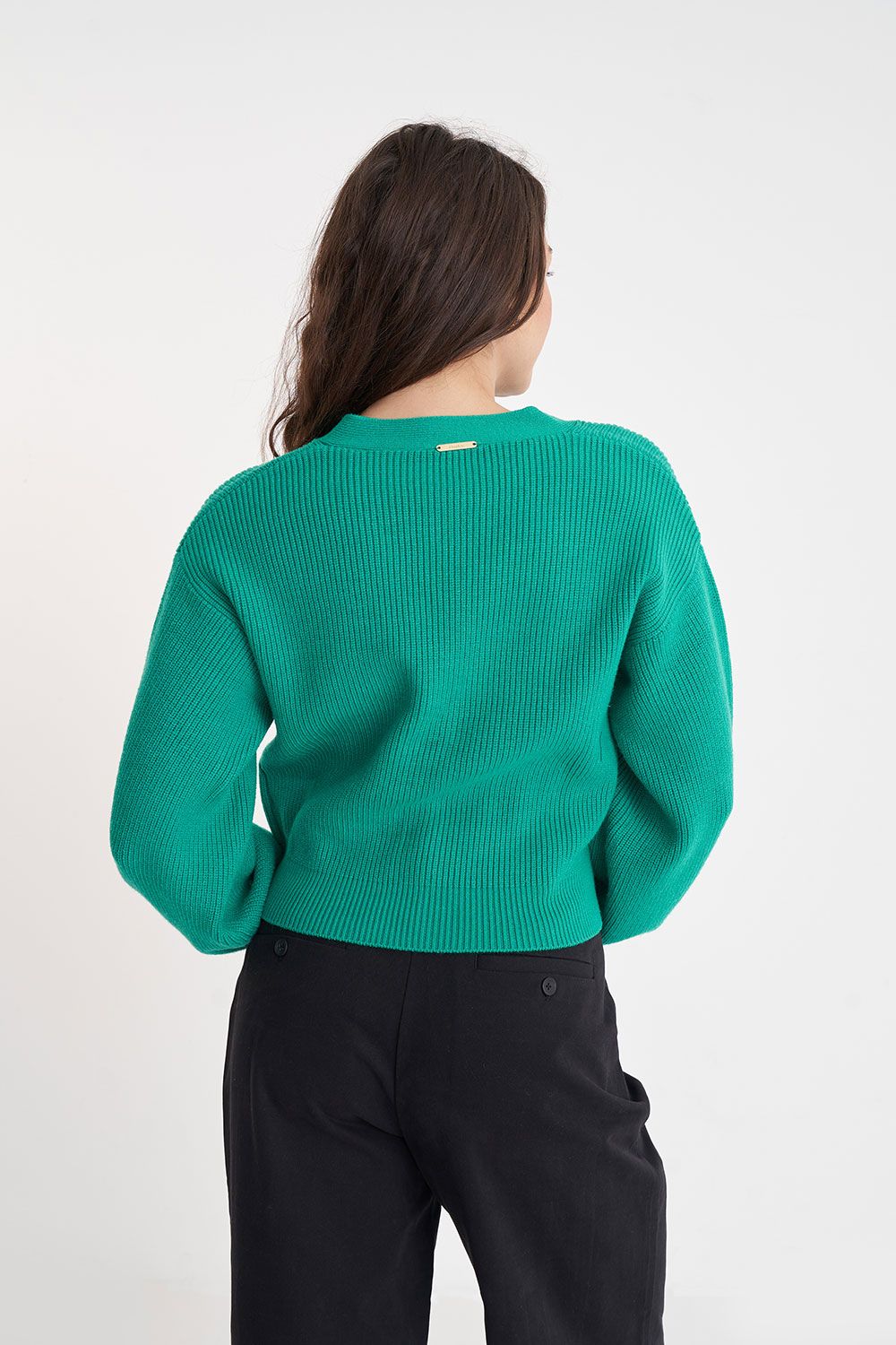 Bella Knit Cardi - Clover