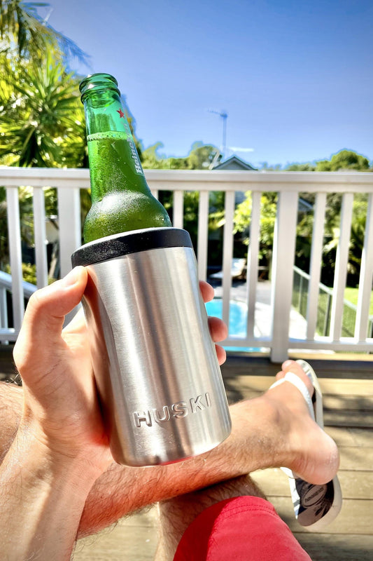 Huski Beer Cooler 2.0 - Brushed Stainless